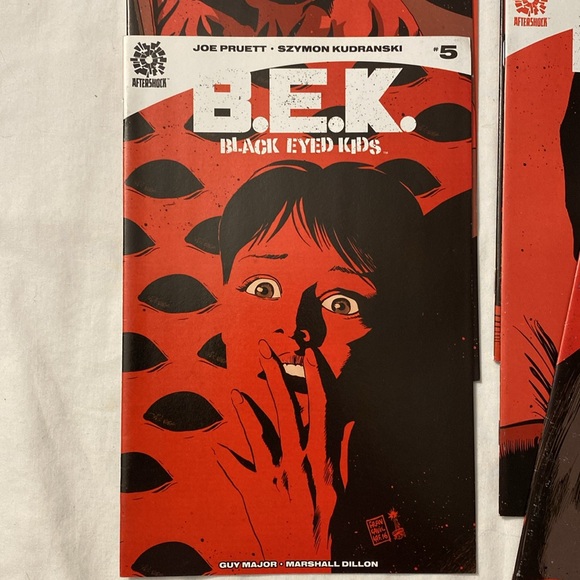 B.E.K. Black Eyed Kids Lot of 7 ~ Vol 3-4-5-6-7-8 & 10 ~ Aftershock - Picture 4 of 12